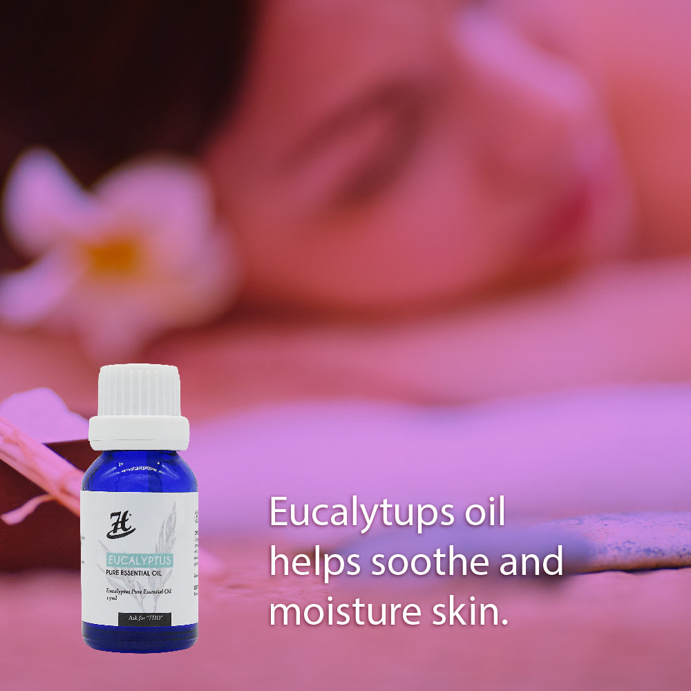 Eucalyptus Pure Essential Oil (15ml) (25USD)