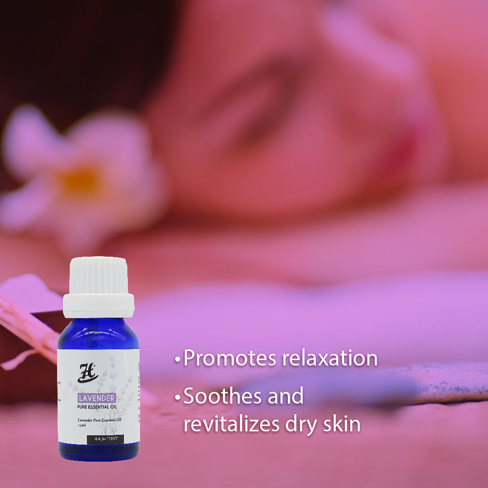 Lavender Pure Essential Oil (15ml) (40USD)