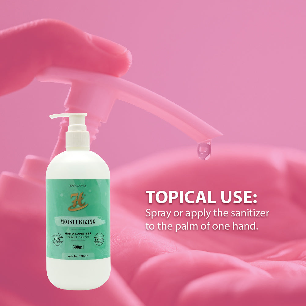 Moisturizing Hand Sanitizer (500ml) (12USD)