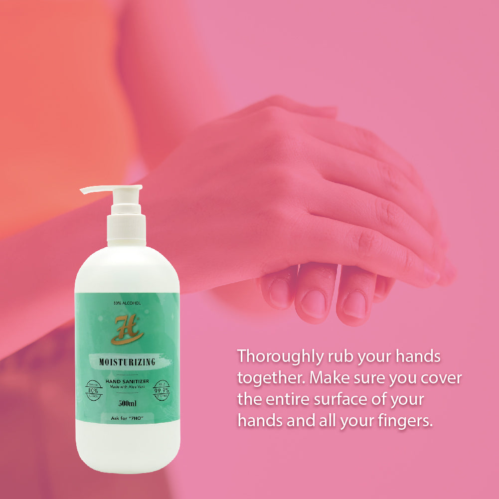 Moisturizing Hand Sanitizer (500ml) (12USD)