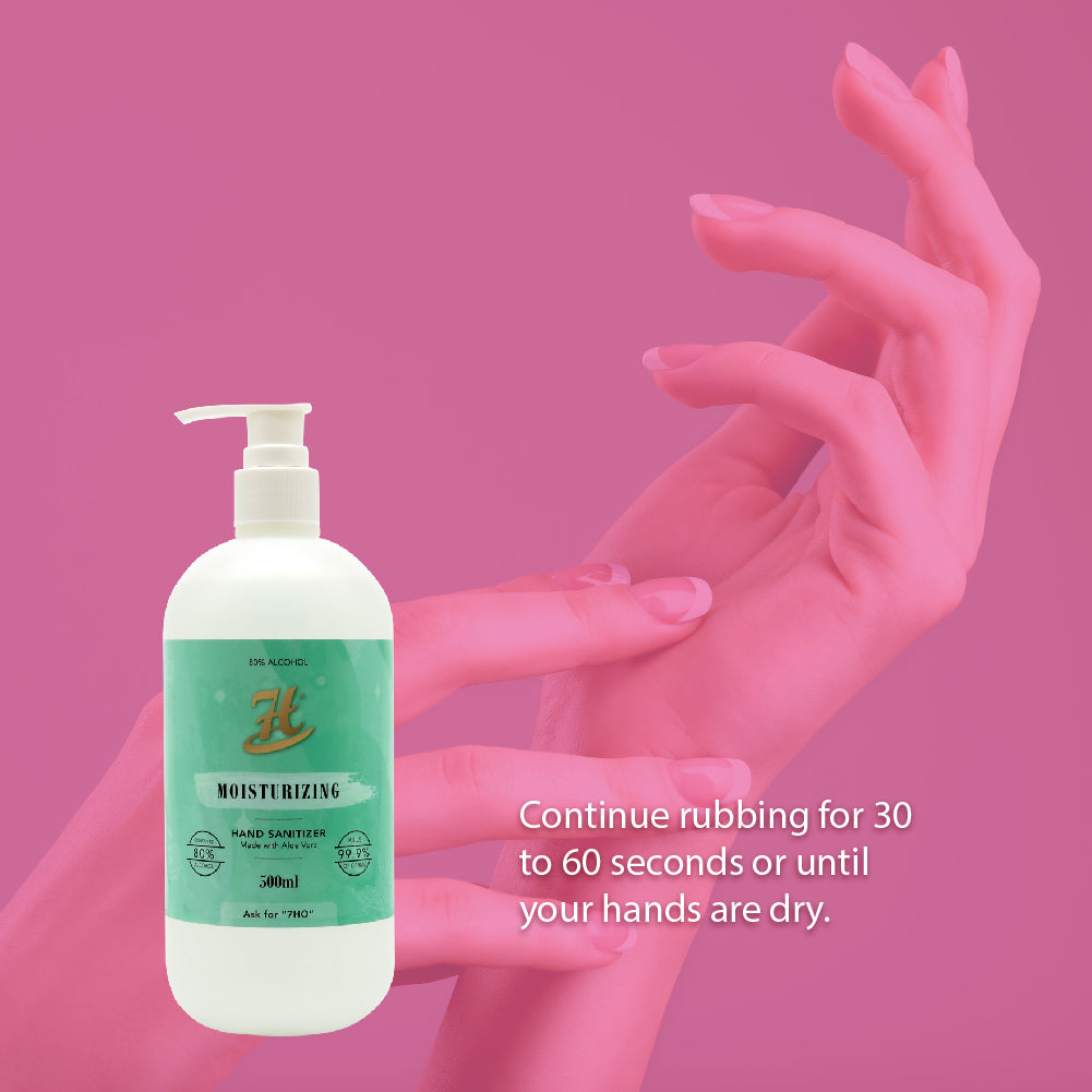 Moisturizing Hand Sanitizer (500ml) (12USD)