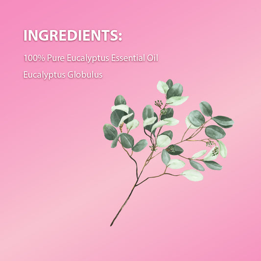 Eucalyptus Pure Essential Oil (15ml) (25USD)