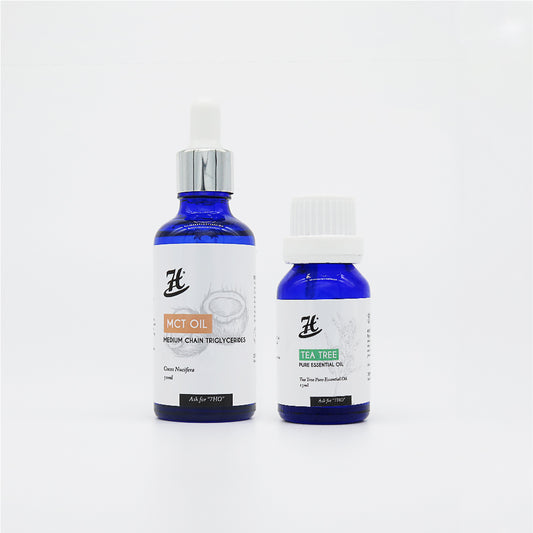 Tea Tree Pure Essential Oil (15ml) & MCT Oil (50ml) Set (52USD)
